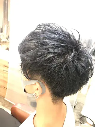 ショート カラー メンズ 限定クーポン 💕大量更新ブリーチのヘアスタイル