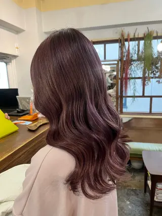 ロング カラー mary'sメリー /ニュアンスカラーのヘアスタイル