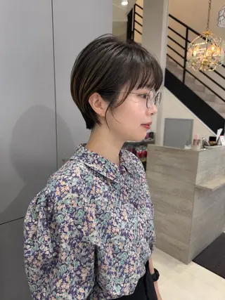 ショート 村山 豪歩のヘアスタイル
