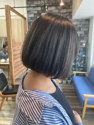 ミディアム カラー ✂️似合わせの魔術師 石田一樹✂️のヘアスタイル
