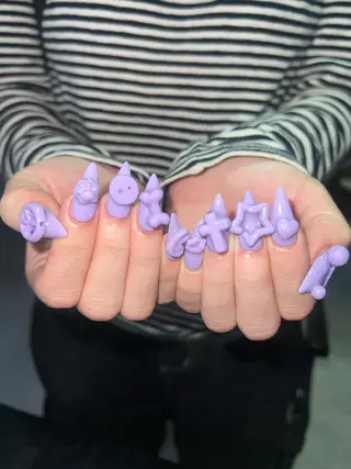 ネイル Hata nail 🎀個性派ニュアンスのネイルデザイン
