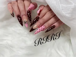 ネイル riri オーナーのネイルデザイン
