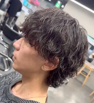 パーマ メンズ 当日予約⭕️ 太田のヘアスタイル