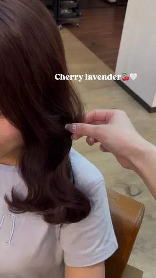 セミロング MAHIRU🤍 艶髪・ストレート🫧のヘアスタイル