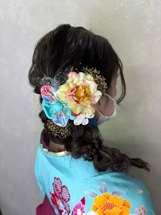 ロング エクステ*美髪サロン KR2S河内長野店長のヘアスタイル