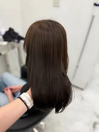ロング カラー ヘアアレンジ 透明感カラー🎀艶髪 Anju/渋谷🎀のヘアスタイル