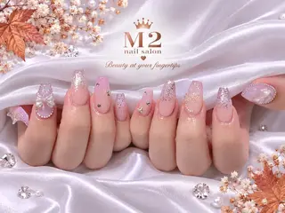 ネイル 長さだし専門店 M2　rikaのネイルデザイン