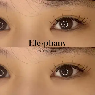 マツエク・マツパ Ele・phany / seiraのマツエク・マツパデザイン