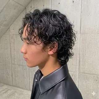 パーマ メンズ 🌀メンズパーマ🌀 カット💇こうせいのヘアスタイル