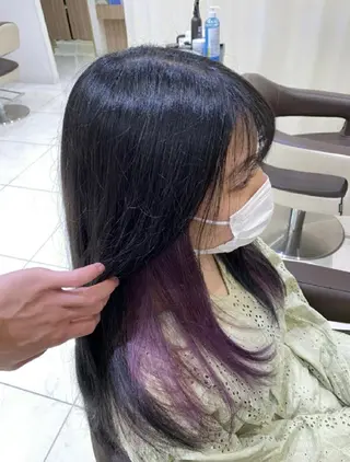 セミロング カラー カラー特化🔥中村 和貴<Ash津田沼>のヘアスタイル