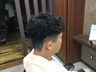 メンズ 田中大 パーマ/メンズカットのヘアスタイル