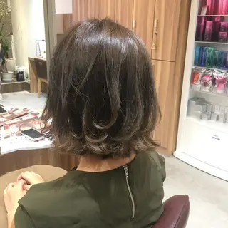 ミディアム 城領 直輝のヘアスタイル