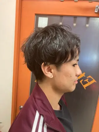 パーマ メンズ メンズカット募集中 HACHI🐝࿆のヘアスタイル