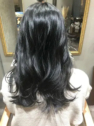 セミロング 北崎  えりのヘアスタイル