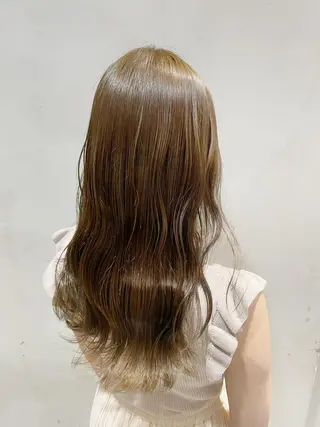 ロング カラー ヘアアレンジ 艶髪/レイヤーカット 🐣misakiのヘアスタイル