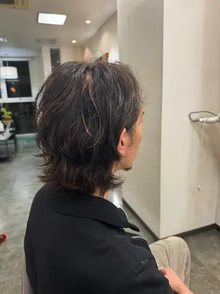 ミディアム メンズ hair・do ✂︎　原口 侑大のヘアスタイル