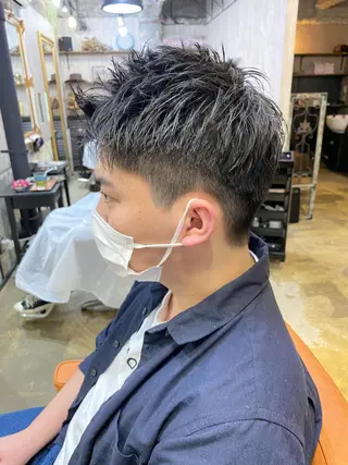 メンズ 勝河 怜楊のヘアスタイル