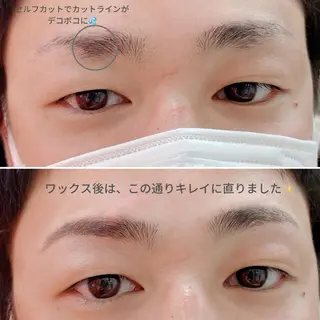 メンズ アイブロウ jasmine yamashitaのマツエク・マツパデザイン