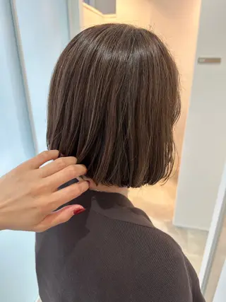 ショート カラー レイヤー/ナチュラル 💐nao.のヘアスタイル