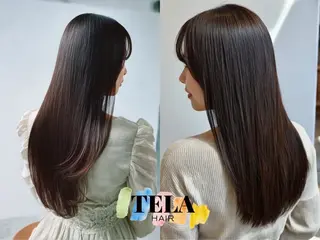 ロング 冨山 一真のヘアスタイル