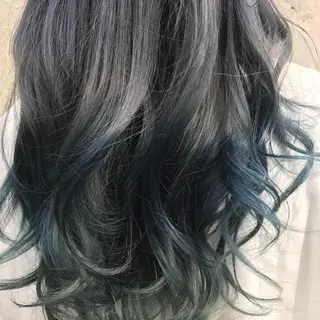 ロング カラー 佐野 智史のヘアスタイル