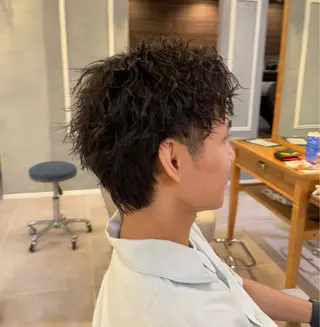 パーマ メンズ siie ヤギのヘアスタイル