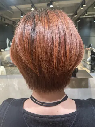 ショート カラー 表参道/美髪髪質改善 中川まさきのヘアスタイル