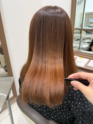セミロング パーマ .MANA. 【艶髪ロング】のヘアスタイル