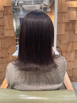 セミロング カラー 渋谷🎀透明感カラー レイヤー/mikuのヘアスタイル