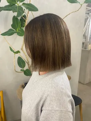 ミディアム 新宿🫧ボブ 特化🐕Amiのヘアスタイル
