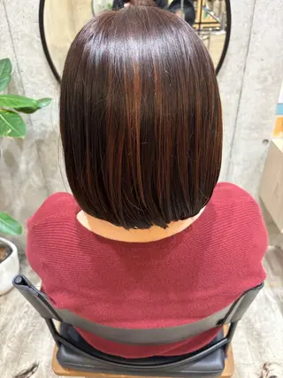 カラー 島袋 聖加のヘアスタイル