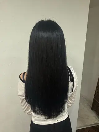 カラー 海外風レイヤー♡ 艶カラーNanakoのヘアスタイル