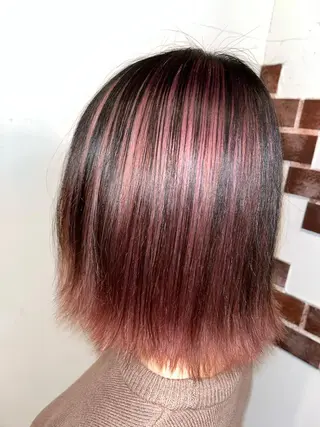 カラー 松下 詩恵里のヘアスタイル