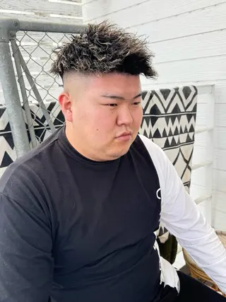 ショート パーマ メンズ メンズ特化サロン ユウヘイのヘアスタイル