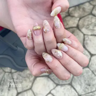 ミディアム ネイル SalonPrima 西院Nail&Eyeのネイルデザイン