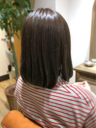 セミロング カラー 田中 美沙希のヘアスタイル