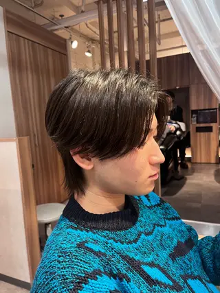 ミディアム メンズ 韓国風メンズヘア 渋谷  🦢Yuiのヘアスタイル