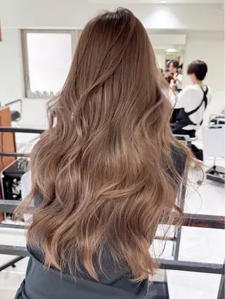 ミディアム カラー ヘアアレンジ 🫧透明感カラー/ Wカラー🫧namiのヘアスタイル