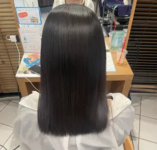 セミロング 髪質改善/艶カラー✨ 𝔂𝓾𝓴𝓲のヘアスタイル