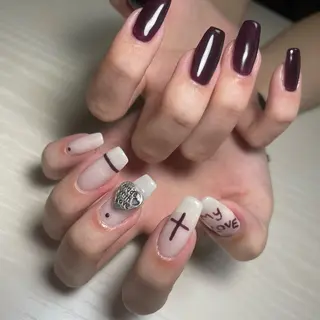 ネイル うの 韓国ﾈｲﾙ໒꒱⋆⭒˚のネイルデザイン