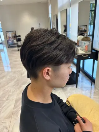 メンズ メンズパーマ×清潔感 金田恭平のヘアスタイル