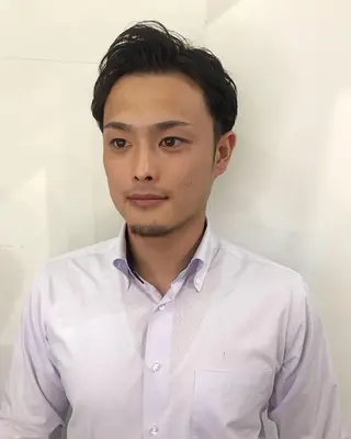 ショート メンズ メンズ縮毛矯正 細谷碧海のヘアスタイル