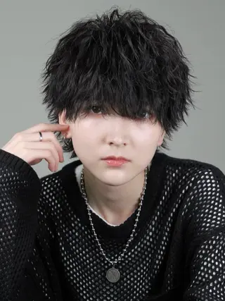 パーマ 角戸 嵐のヘアスタイル
