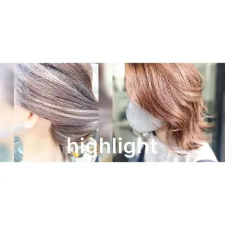 ミディアム レイヤーカット 赤み消し　店長/大和のヘアスタイル