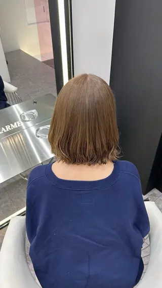 ミディアム 🤍花恋/新宿/艶 カラー/髪質改善のヘアスタイル