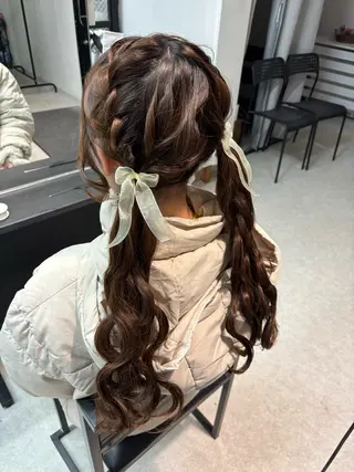 ヘアアレンジ 山﨑 美空のヘアスタイル
