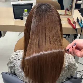 ミディアム 今話題の艶髪矯正 美艶カラー/FUKAのヘアスタイル