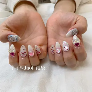 ロング ネイルJaol 池袋のネイルデザイン