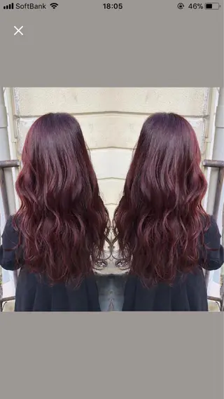 ロング KR2S マネージャーのヘアスタイル