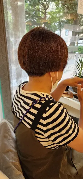 ショート カラー hairmake Juinのヘアスタイル